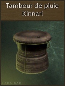 LCRR - Relique : Tambour de pluie Kinnari