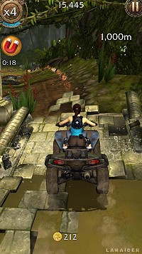Lara Croft Relic Run - Screenshot non officiel n°007