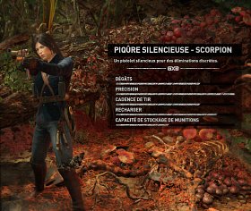 DLC #4 - Arme "Piqure Silencieuse" version "Scorpion"