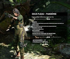 DLC #6 - Arme "Doux Fléau" version "Pandemie"