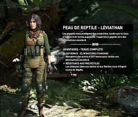 DLC #6 - Tenue "Peau de Reptile" version "Léviathan"