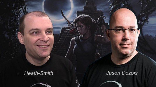 Jason Dozois (Narrative Director) et Jeremy Heath-Smith (Lead Game Designer).